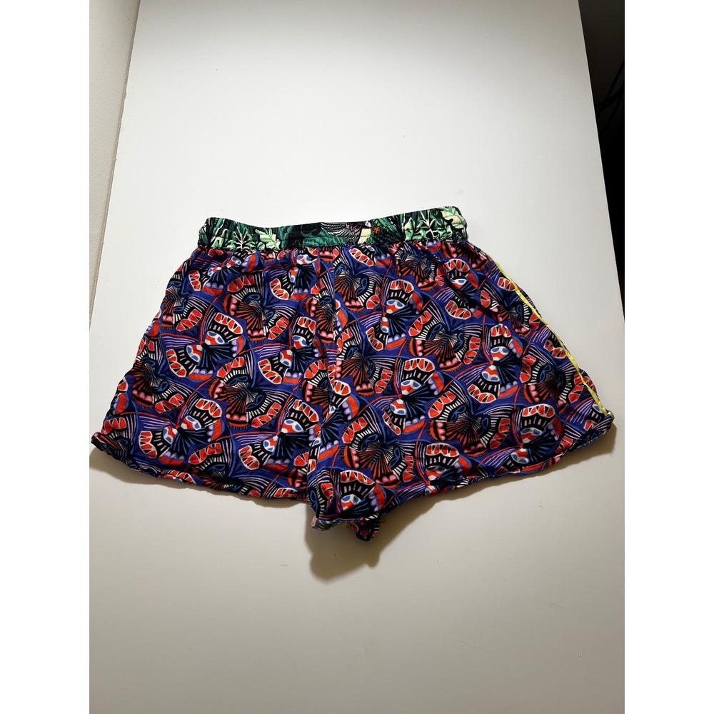 Anthropologie Womens Shorts Multicolor XXS Sasha Volnova Butterfly Print Elastic - Picture 5 of 5